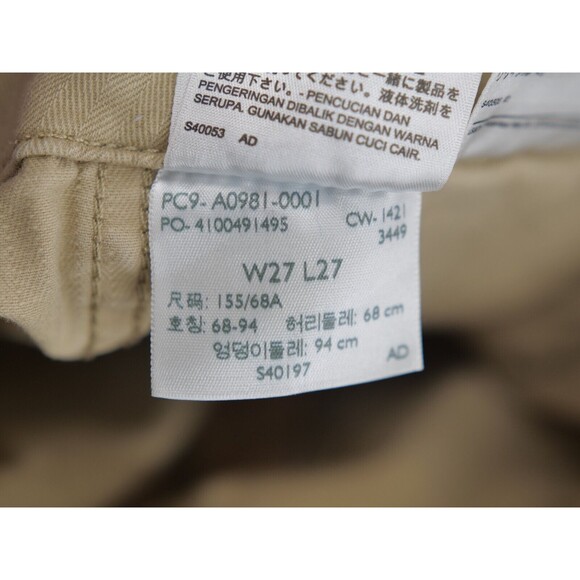 Levis Khaki Pants WOMENS Size 27x27 Straight Pants‎ Classic Trouser - Picture 10 of 10